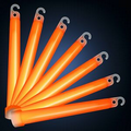 Blank Promotional 6" Premium Orange Glow Stick